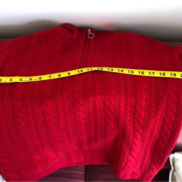 Reitmans Red Pullover Sweater - Picture 6 of 8